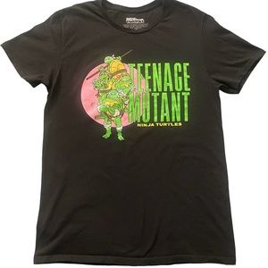 Vintage black teenage mutant ninja turtles t shirt in boys medium